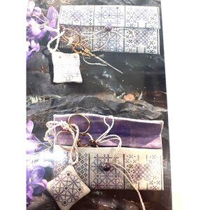 Dancing On The Moon Cross-Stitch Pattern Scissors Keep & Fob By Quieter Moments